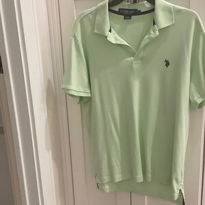 U.S. Polo Assn. Mint Green Polo Shirt